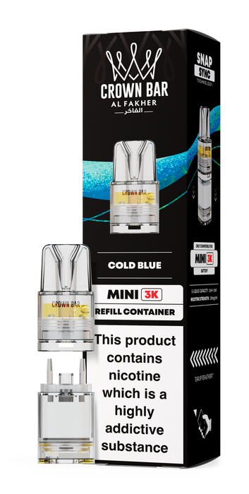 Al Fakher Crown Bar Mini 3K Refill Pods