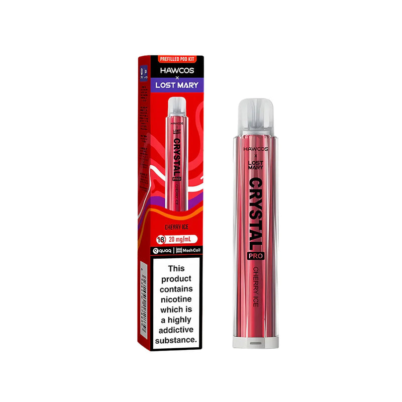 Cherry Ice Hawcos x Lost Mary Crystal Pro Prefilled Pod Kit