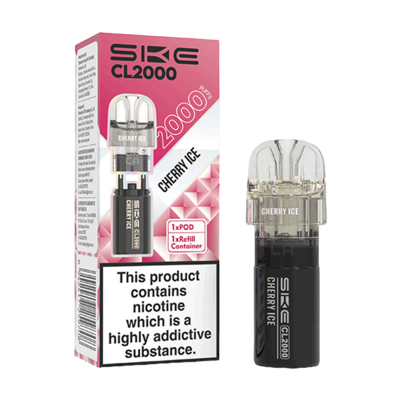 Cherry Ice SKE Crystal CL2000 Prefilled Pod