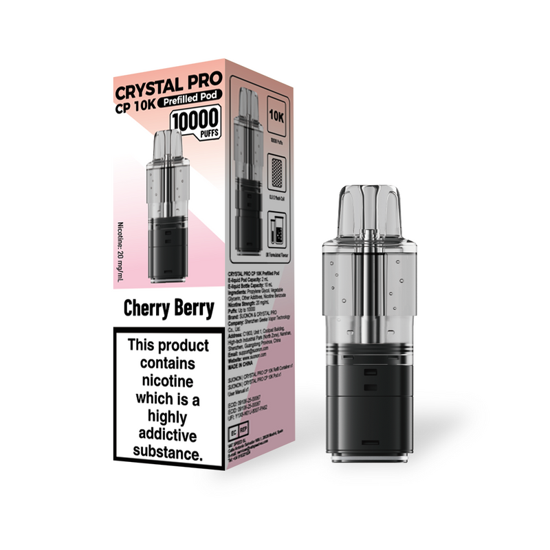 Crystal Pro CP 10k refill/Replacement Pods