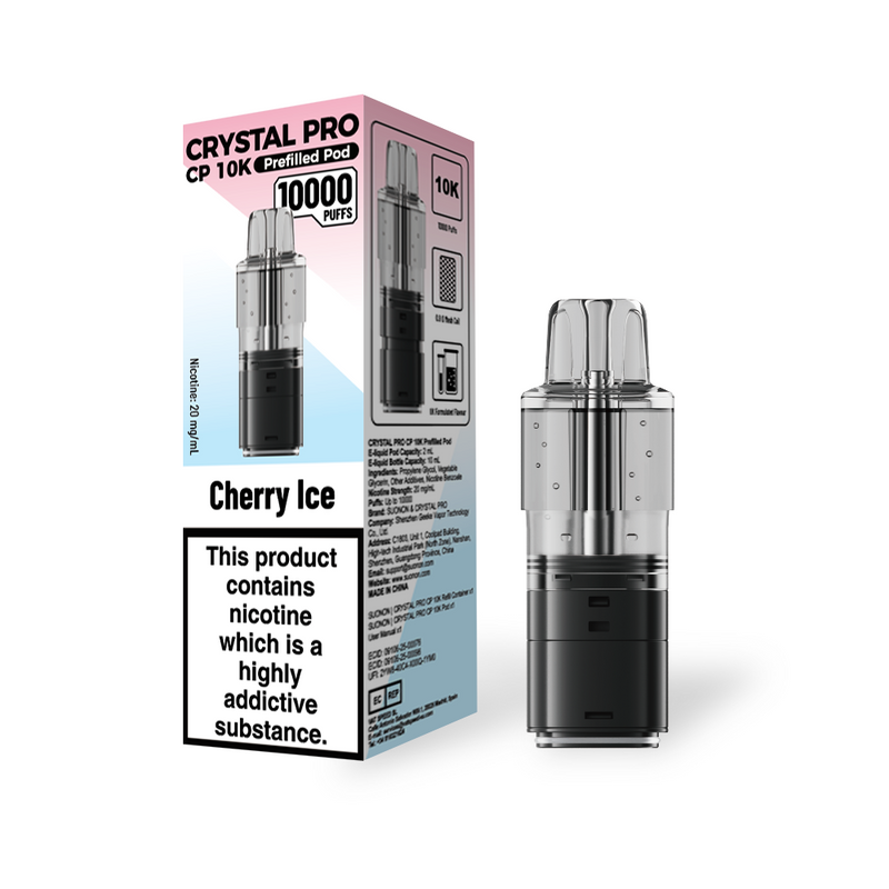 Crystal Pro CP 10k refill/Replacement Pods