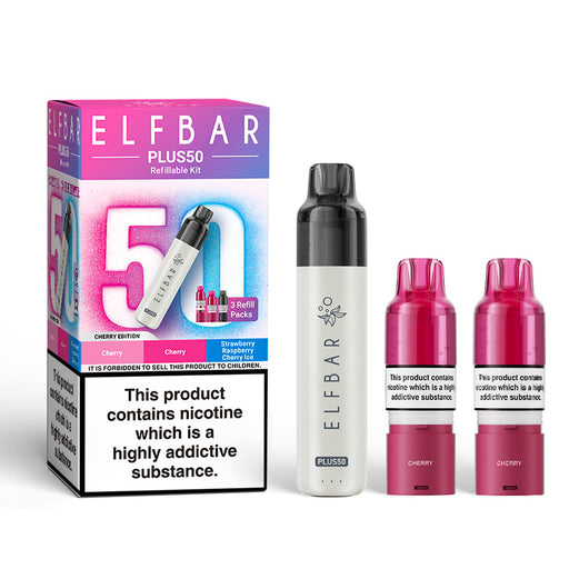 Cherry edition Elf Bar Plus 50 Prefilled Pod Kit