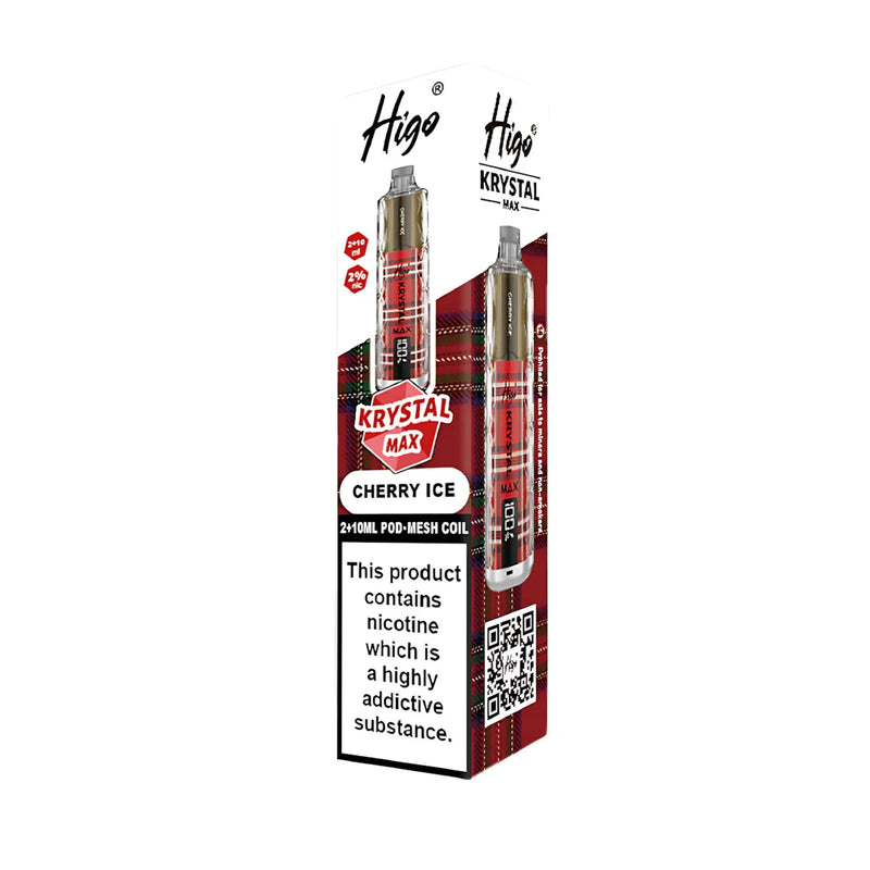 Cherry Ice Higo Krystal Max 7500 Prefilled Pod Kit