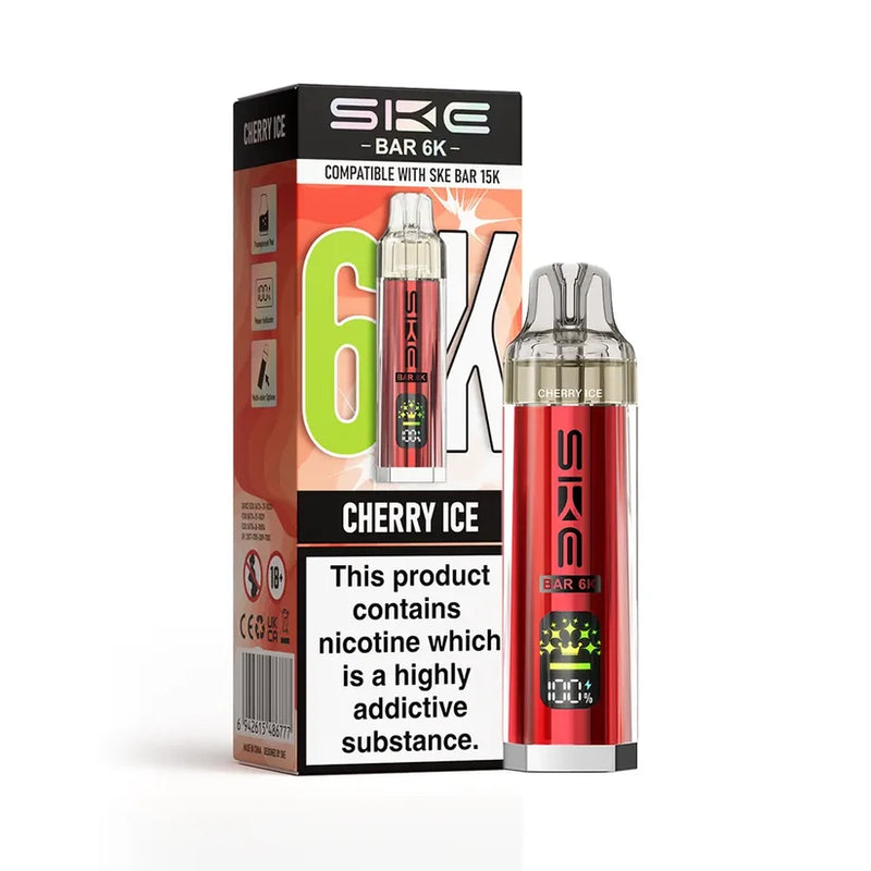 Cherry Ice SKE Bar 6K Prefilled Pod Kit
