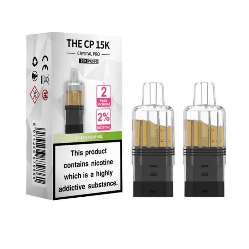 Classic Menthol Crystal Pro CP 15K Prefilled Pods
