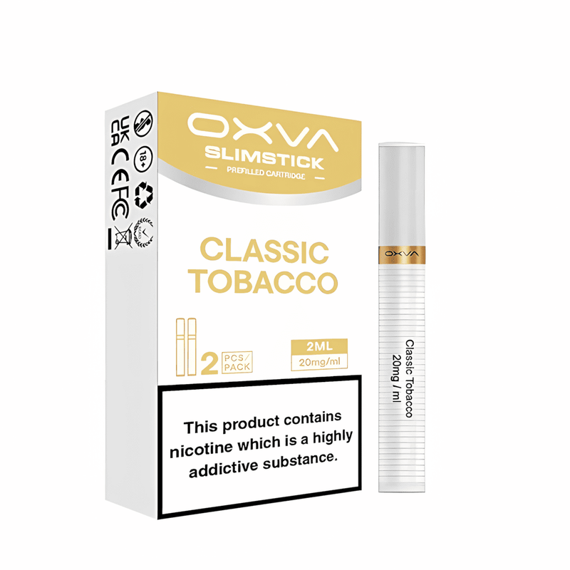 Classic Tobacco Oxva SlimStick Prefilled Pods