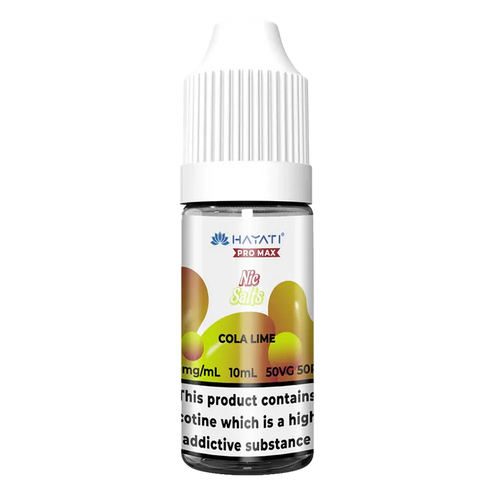 Hayati Pro Max Cola Lime Nic Salt Vape Juice