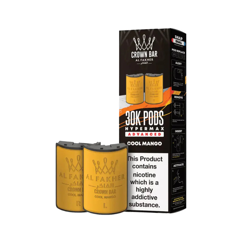 Cool Mango Al Fakher 30K Hypermax Prefilled Pods