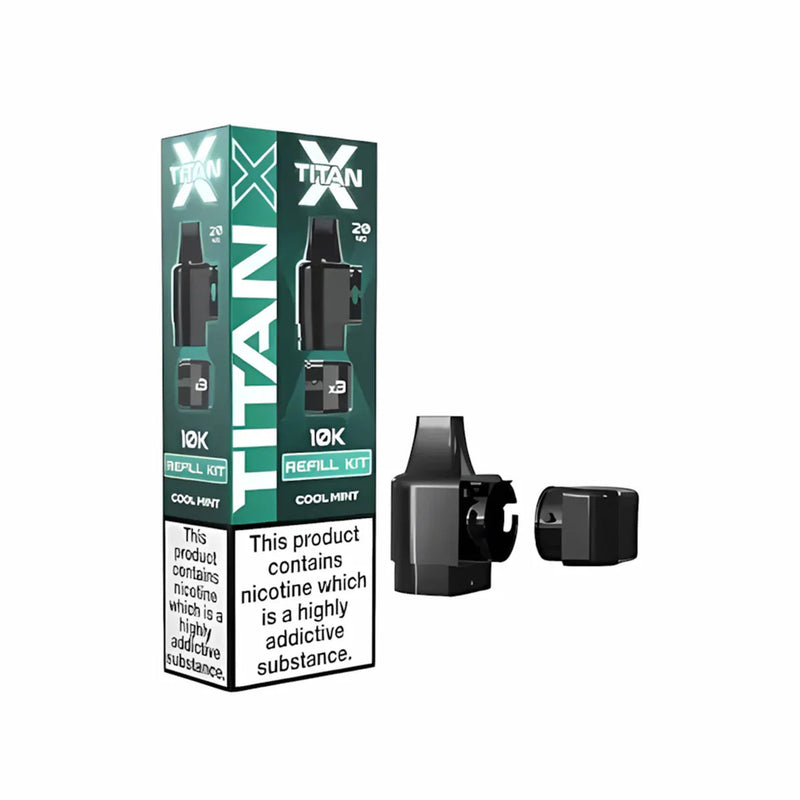 Cool Mint Titan X Prefilled Pods