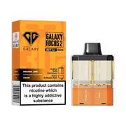 Orange Lime Oasis Crystal Galaxy Focus 2 Prefilled Pods