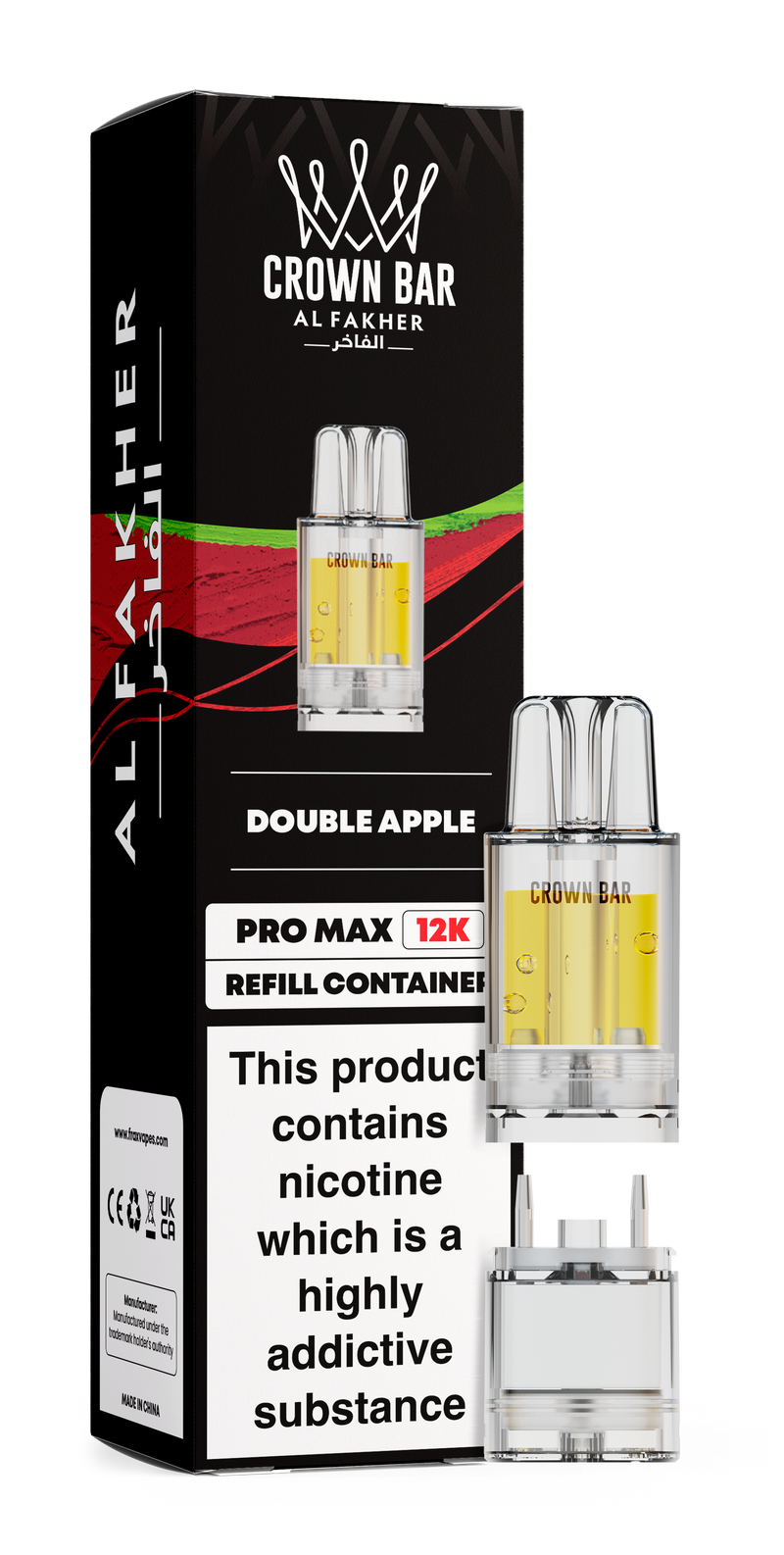 Al Fakher Crown Bar Pro Max 12K Refill Replacement Pod