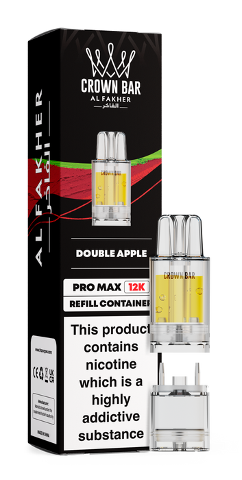 Al Fakher Crown Bar Pro Max 12K Refill Replacement Pod