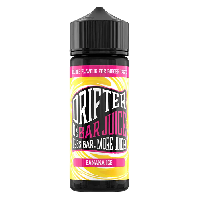 Drifter Bar Juice Banana Ice 100ml Shortfill E-Liquid