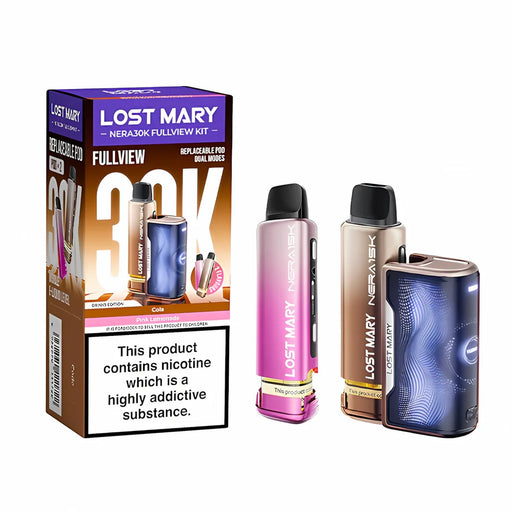 Drinks editions Lost Mary Nera30k Fullview StarGazer Special Edition Prefilled Pod Kit