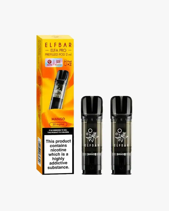 Elf Bar Elfa PRO Prefilled Vape Pods Mango