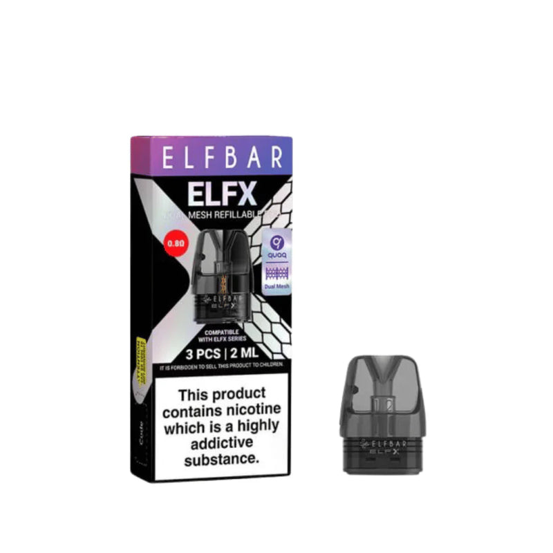 Pack of 3 - Elf Bar ELFX Replacement Pods