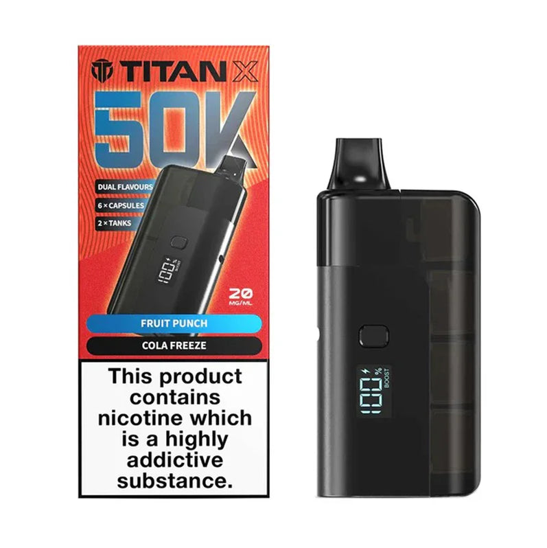Fruit Punch Cola Freeze Titan X Prefilled Pod Kit