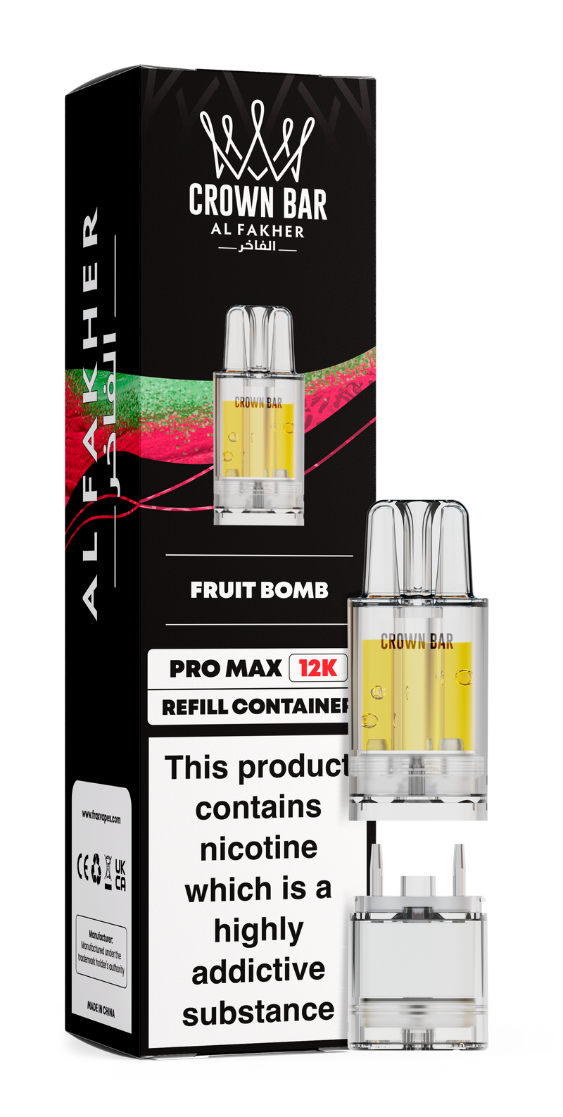 Al Fakher Crown Bar Pro Max 12K Refill Replacement Pod