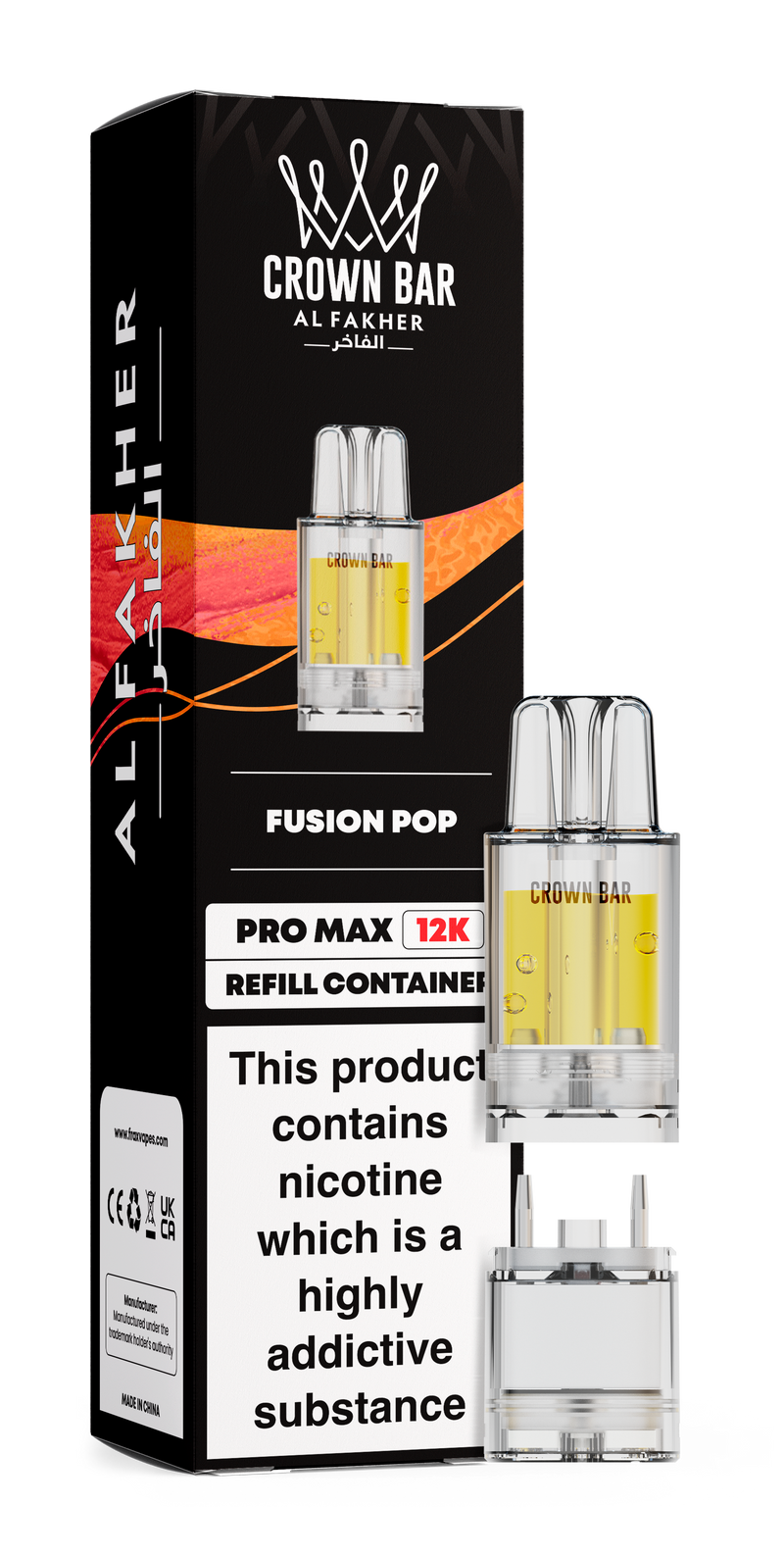 Al Fakher Crown Bar Pro Max 12K Refill Replacement Pod