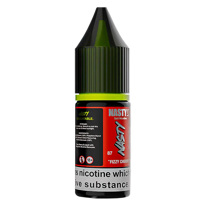 Nasty Liq Fizzy Cherry Nic Salt Vape Juice