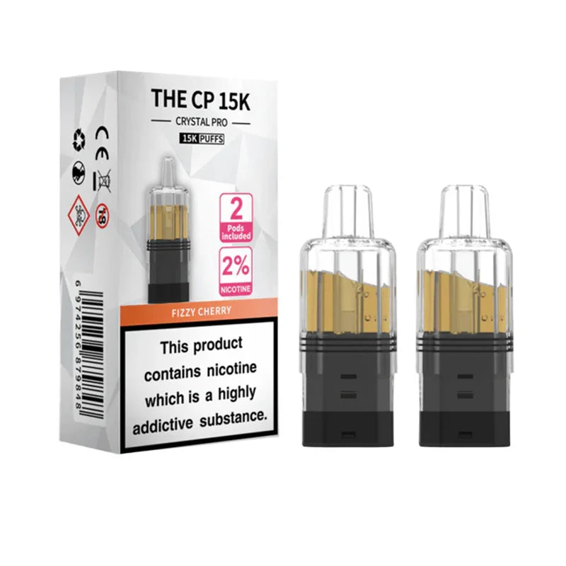 Fizzy Cherry Crystal Pro CP 15K Prefilled Pods