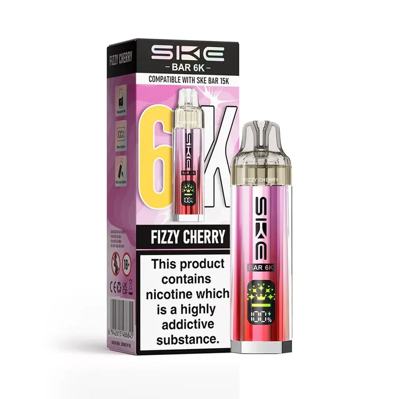 Fizzy Cherry SKE Bar 6K Prefilled Pod Kit