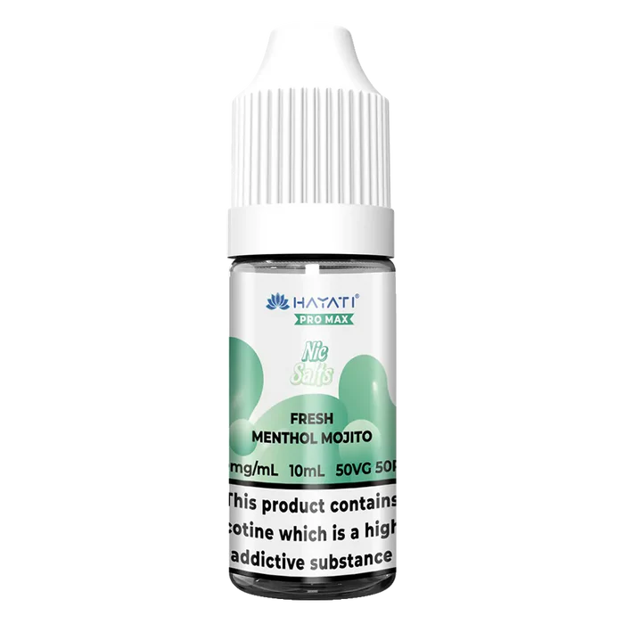 Hayati Pro Max Fresh Menthol Mojito Nic Salt Vape Juice