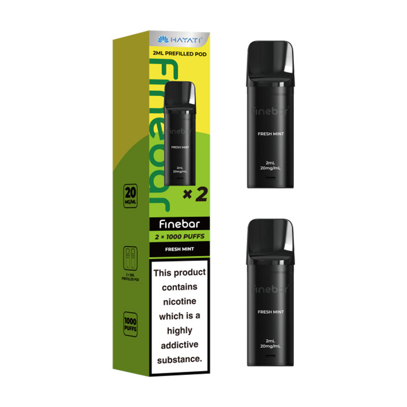 Fesh Mint Hayati Finebar Pods