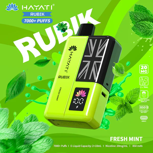 Hayati Rubik 7000 Disposable Vape Kit