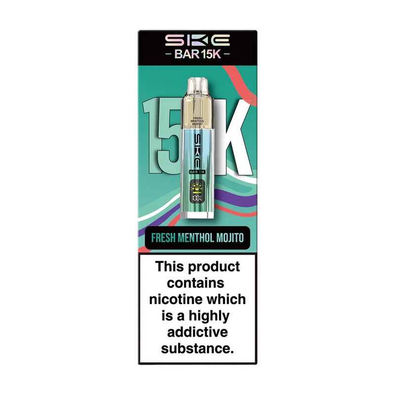Fresh Menthol Mojito SKE Bar 15K Prefilled Pod Kit