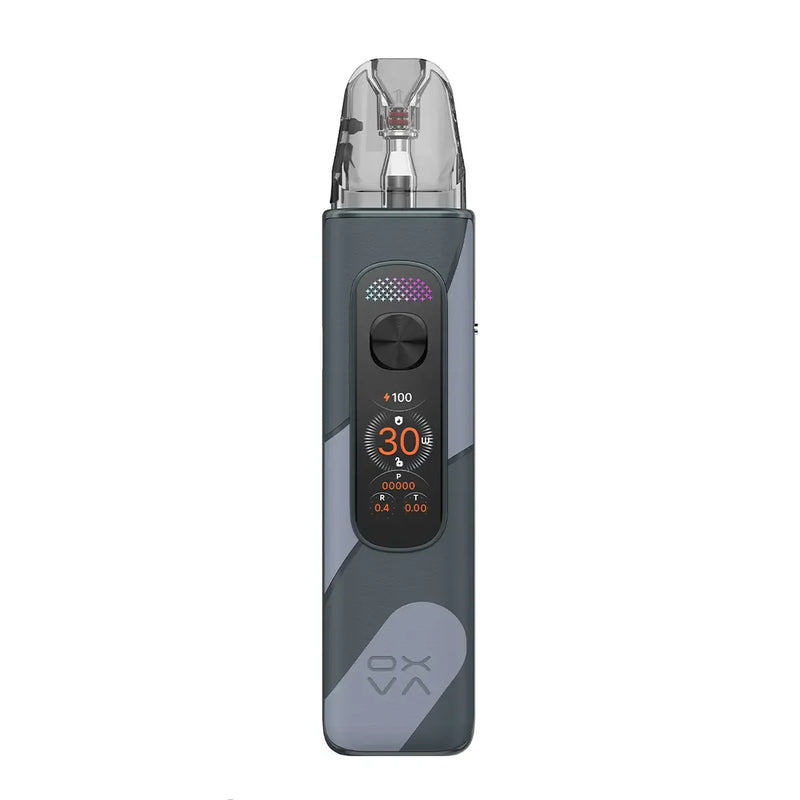 Glacier Grey Leather Oxva Xlim Pro 4 Pod Vape Kit