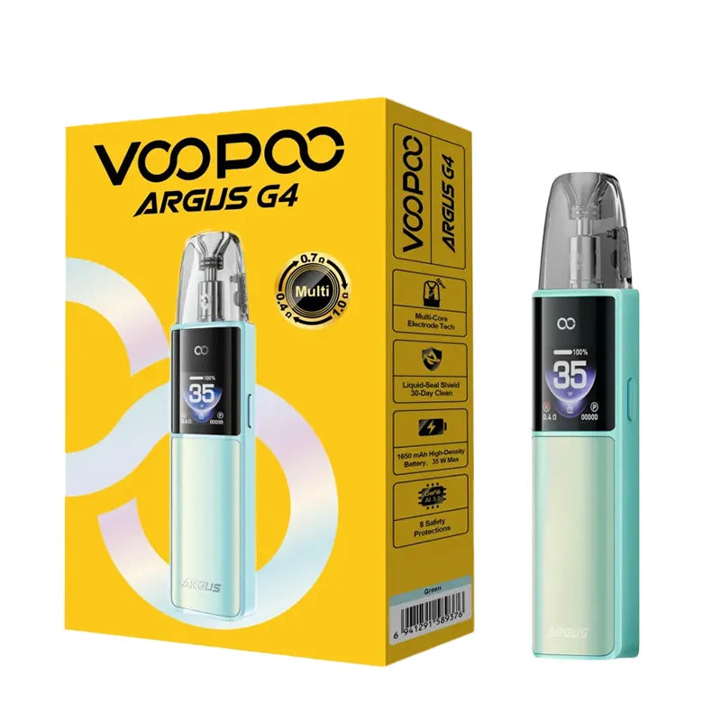 Green Voopoo Argus G4 Pod Kit - Vape Sites