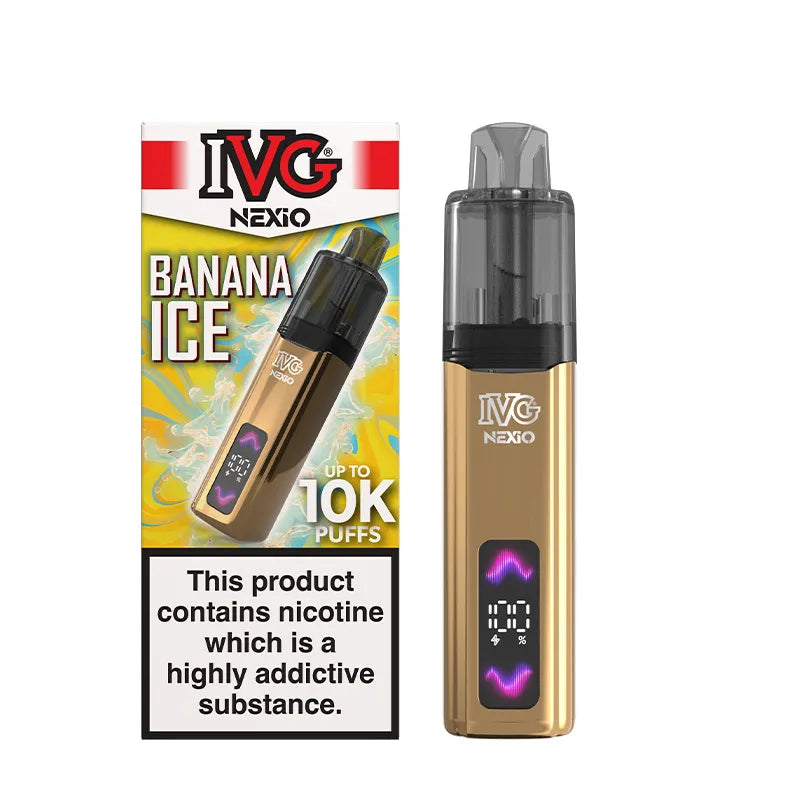 Banana Ice IVG Nexio Prefilled Pod Kit 
