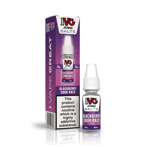 Blackberry Sour Razz Nic Salt Vape Juice - Vape Sites