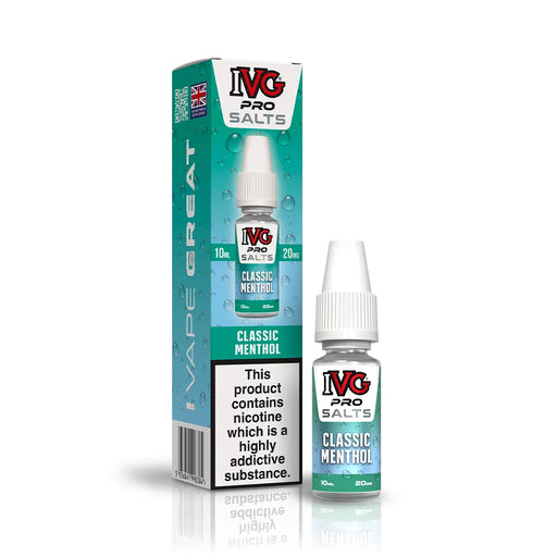 Classic Menthol Nic Salt Vape Juice - Vape Sites