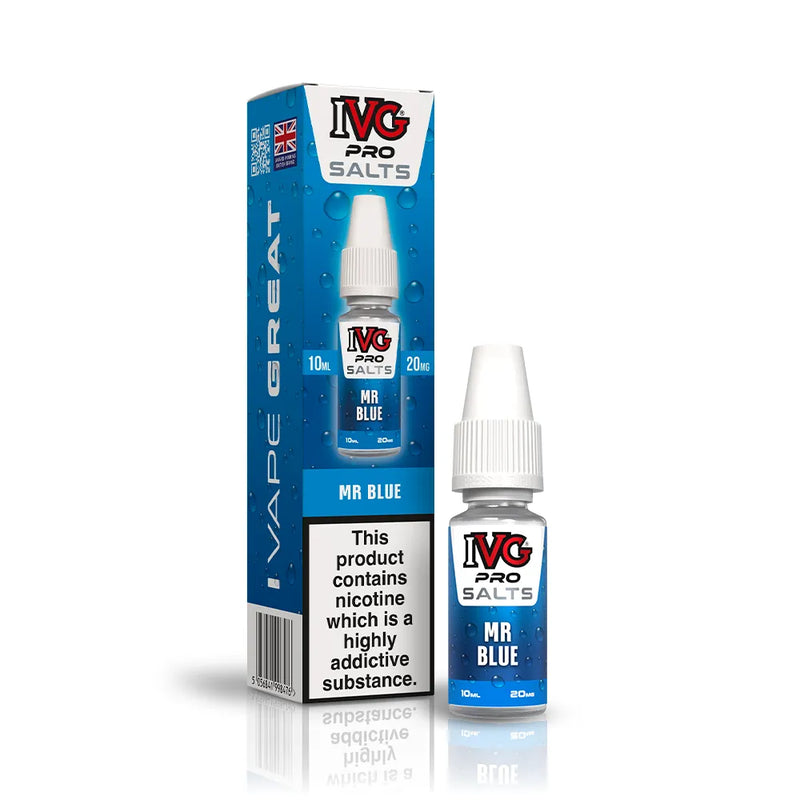 Mr Blue Nic Salt Vape Juice - Vape Sites