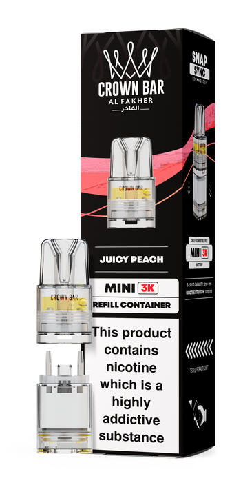 Al Fakher Crown Bar Mini 3K Refill Pods