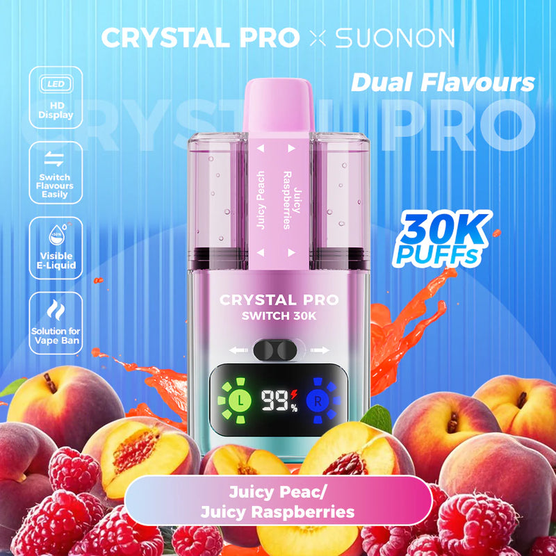 Crystal Pro Switch 30K Puff Prefilled Vape Kit
