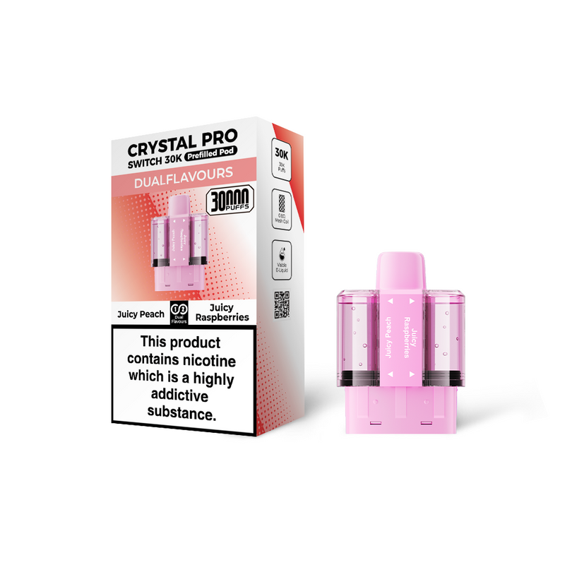 Crystal Pro Switch 30K Puff Refill/Replacement Pod - Starting From £5.80