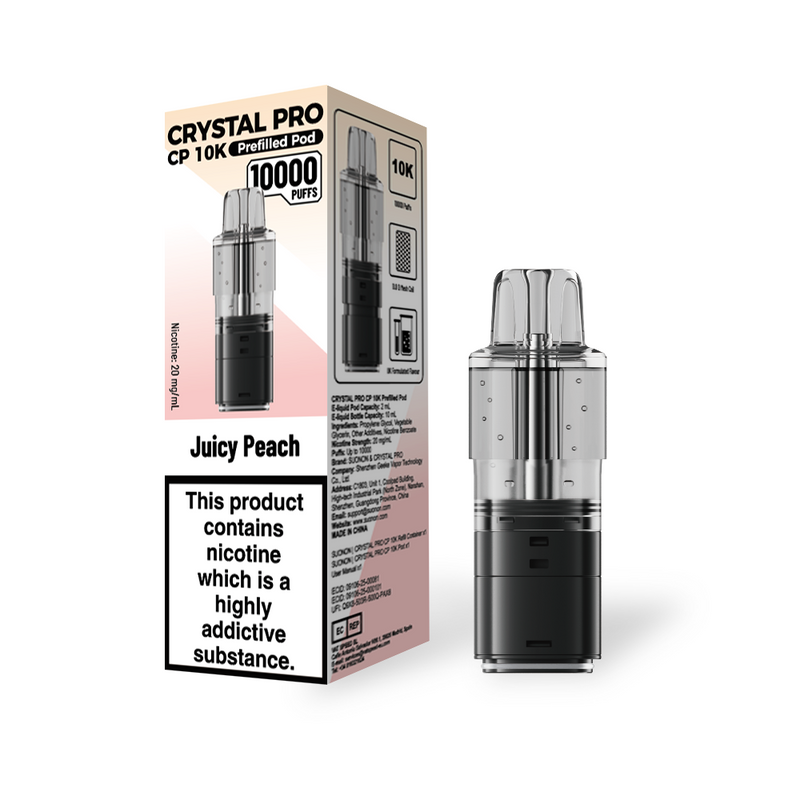 Crystal Pro CP 10k refill/Replacement Pods