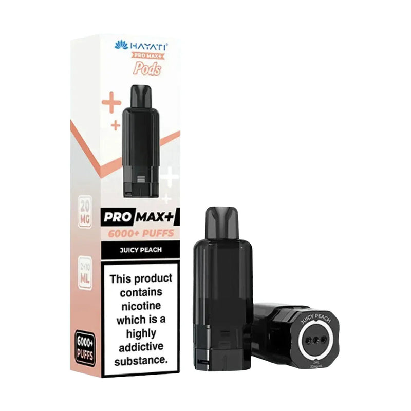 Juicy Peach Hayati Pro Max Plus 6K Replacement Pods