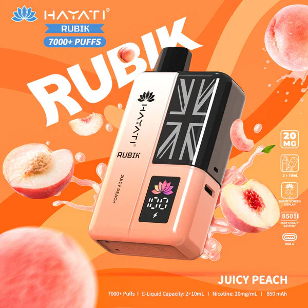Hayati Rubik 7000 Disposable Vape Kit
