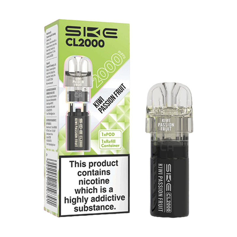 Kiwi Passion SKE Crystal CL2000 Prefilled Pod