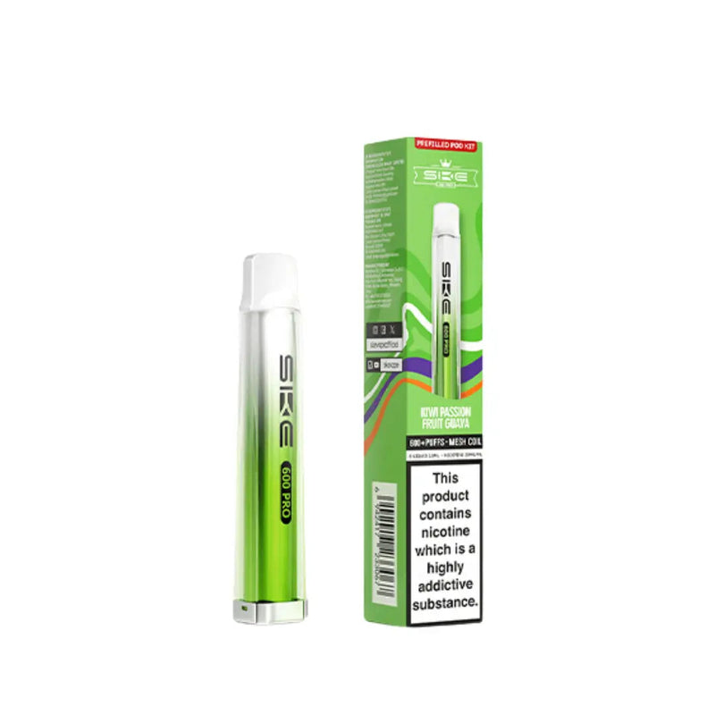 Kiwi Passion Fruit SKE Bar 600 Prefilled Pod Kit