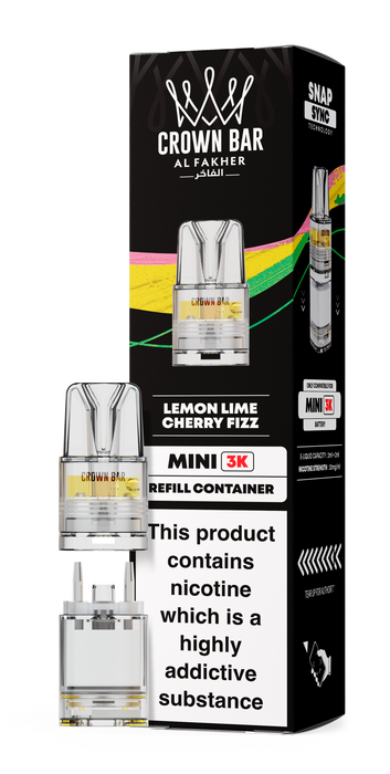 Al Fakher Crown Bar Mini 3K Refill Pods