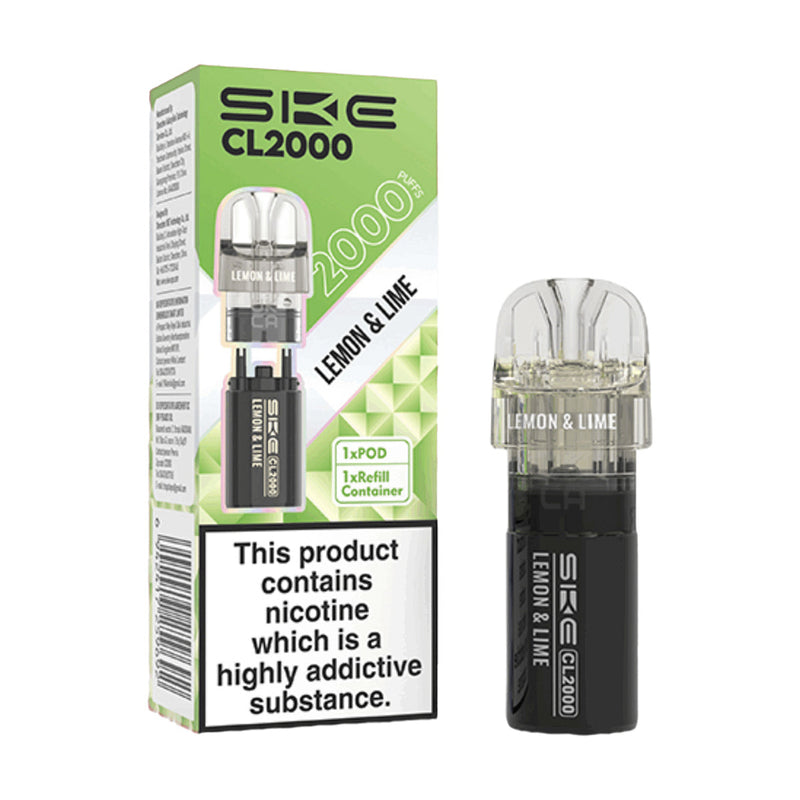 Lemon Lime SKE Crystal CL2000 Prefilled Pod