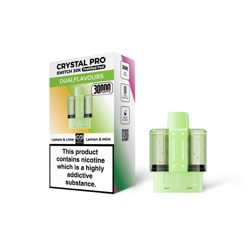 Crystal Pro Switch 30K Puff Refill/Replacement Pod - Starting From £5.80