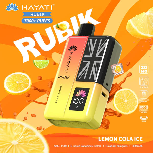 Hayati Rubik 7000 Disposable Vape Kit