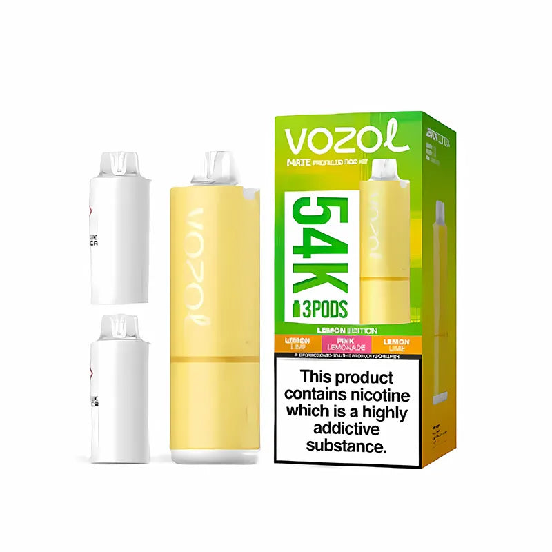 Lemon Vozol Mate 54K Prefilled Pod Kit