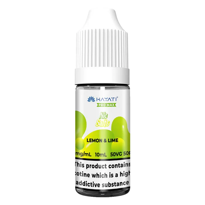 Hayati Pro Max Lemon & Lime Nic Salt Vape Juice